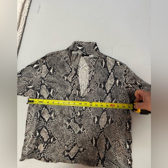 TOM FORD Era Authentic Gucci Python Print Men’s Shirt, Size Large - Picture 5 of 14